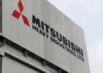 The logo of Mitsubishi Heavy Industries is seen at the company's Sagamihara plant in Sagamihara, Japan