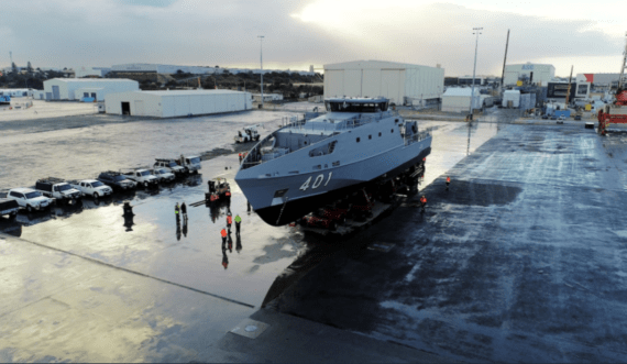 First Pacific Patrol Boat launched • Asia Manufacturing News