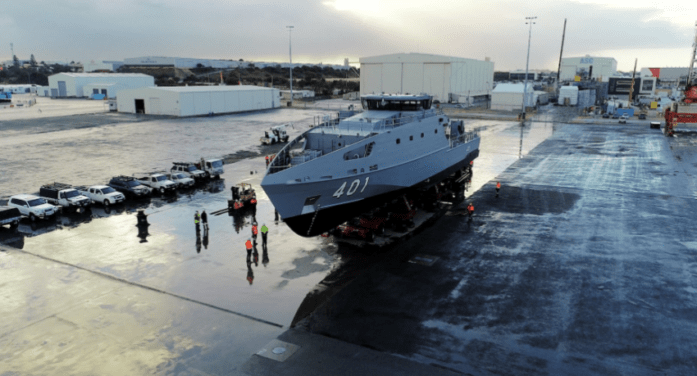 First Pacific Patrol Boat launched First Pacific Patrol Boat launched